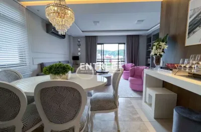 Cobertura duplex 2 suítes com closet e 3 vagas com hb - centro