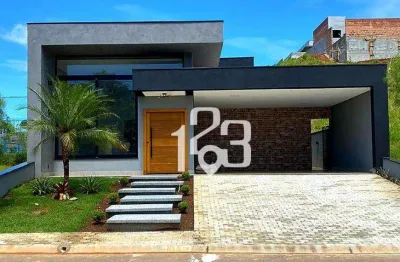 Casa com 3 dormitórios, 180 m² - venda por r$ 1.590.000,00 ou aluguel por r$ 8.900,00/mês - residencial euroville ii - bragança paulista/sp