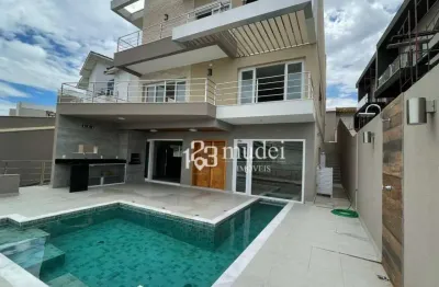 Casa com 5 dormitórios para alugar, 750 m² por r$ 17.000,00/mês - condomínio residencial colinas de são francisco - bragança paulista/sp