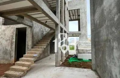 Casa em construção com 3 dormitórios à venda, 218 m² por r$ 800.000 - condomínio villa real de bragança - bragança paulista/sp