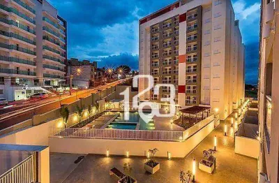 Apartamento com 1 dormitório para alugar, próximo a usf com 49 m² por r$ 3.290/mês - jardim do sul - bragança paulista/sp