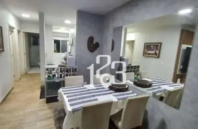 Apartamento com 2 dormitórios à venda, 55 m² por r$ 380.000,00 - condomínio residencial ilhas do caribe - bragança paulista/sp