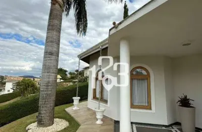Casa com 4 dormitórios à venda, 330 m² por r$ 1.850.000,00 - condomínio jardim das palmeiras - bragança paulista/sp