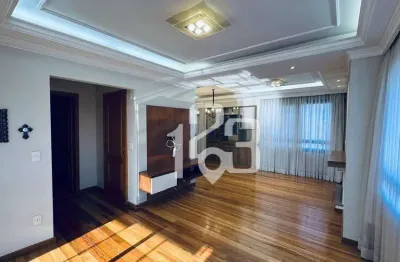 Apartamento com 4 dormitórios para alugar, 168 m² por r$ 7.000,00/mês - jardim nova bragança - bragança paulista/sp