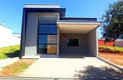 Casa em condomínio fechado com 3 quartos à venda no heimtal, londrina  por r$ 585.000
