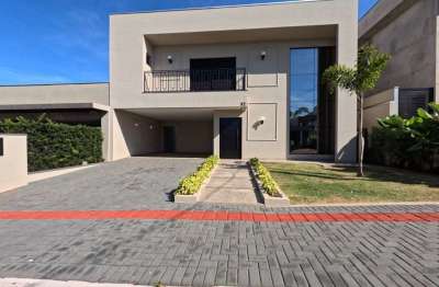 Casa em condomínio fechado com 3 quartos à venda no condominio residencial habitten santa regina, londrina  por r$ 1.200.000