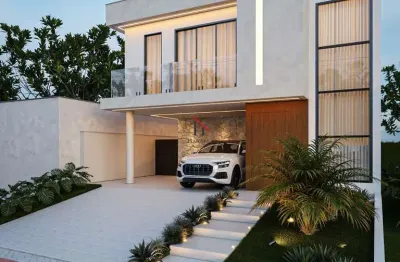 Casa em condomínio fechado com 3 quartos à venda no parque tauá, londrina  por r$ 1.650.000