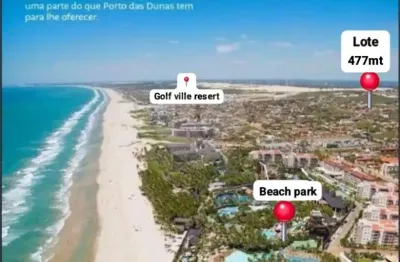 Terreno à venda no Porto das Dunas, Aquiraz 