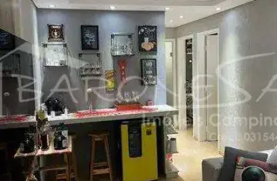 Apartamento com 2 quartos à venda na rua felipe camarão, 164, jardim dos oliveiras, campinas, 57 m2 por r$ 235.000