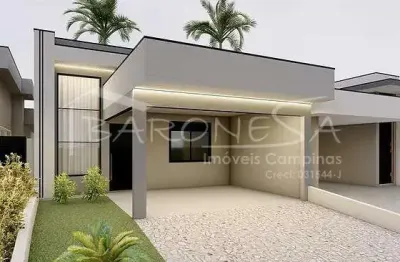 Casa em condomínio fechado com 3 quartos à venda na avenida luiz greco, 500, vila monte alegre, paulínia, 131 m2 por r$ 950.000