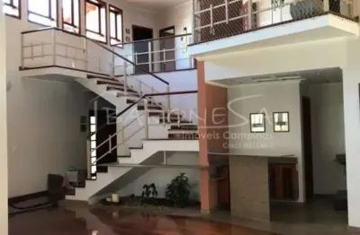 Casa em condomínio fechado com 5 quartos à venda na avenida professor adhelar matthes, 172, loteamento residencial barão do café, campinas, 717 m2 por r$ 2.500.000