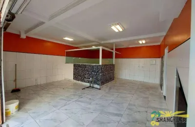 Salão para alugar, 45 m² por r$ 1.330,00/mês - piraporinha - diadema/sp