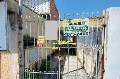 Casa com 1 dormitório para alugar, 30 m² por r$ 850,00/mês - vila dos campeões - diadema/sp