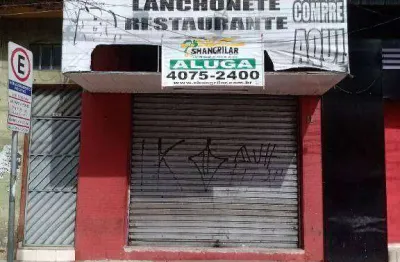 Salão para alugar, 136 m² por r$ 2.500,00/mês - piraporinha - diadema/sp