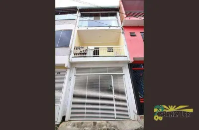 Sobrado com 3 dormitórios à venda, 164 m² por r$ 400.000,00 - botujuru - são bernardo do campo/sp