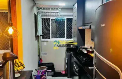 Apartamento com 2 dormitórios à venda, 45 m² por r$ 350.000,00 - piraporinha - diadema/sp