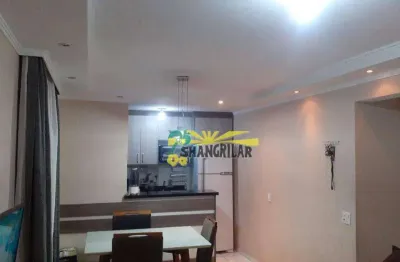 Apartamento com 2 dormitórios à venda, 50 m² por r$ 340.000,00 - piraporinha - diadema/sp