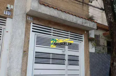 Casa com 1 dormitório para alugar, 50 m² por r$ 1.600,00/mês - piraporinha - diadema/sp