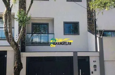 Sobrado com 3 dormitórios à venda, 128 m² por r$ 790.000,00 - parque jaçatuba - santo andré/sp