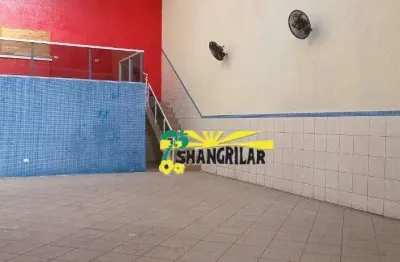 Salão para alugar, 210 m² por r$ 7.177,00/mês - vila américa - santo andré/sp