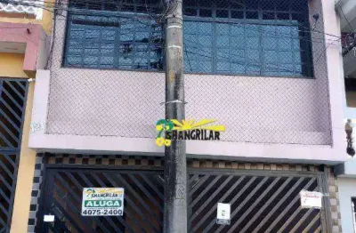 Sobrado com 4 dormitórios para alugar, 220 m² por r$ 3.500,00/mês - jardim independência - são bernardo do campo/sp
