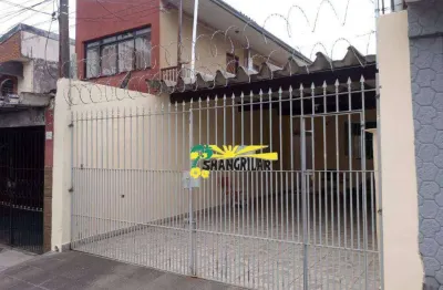 Casa com 1 dormitório para alugar, 45 m² por r$ 850/mês - vila dos campeões - diadema/sp