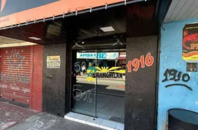 Salão para alugar, 40 m² por r$ 1.800,00/mês - vila são josé - diadema/sp