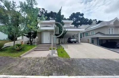 Casa de alto padrao com 3 suites e 4 banheiros em pineville, pinhais