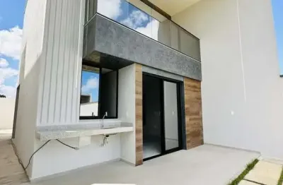 Casa para venda em eusébio, timbu, 3 dormitórios, 3 suítes, 3 banheiros, 2 vagas
