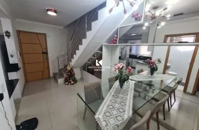 Cobertura com 3 quartos à venda na candelária, belo horizonte , 117 m2 por r$ 610.000