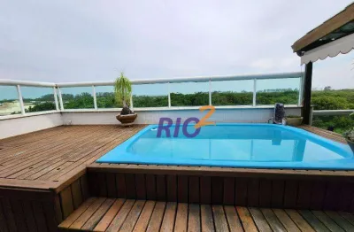 Recreio gleba a | excelente cobertura linear com 154m²