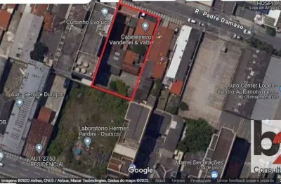 Terreno comercial à venda na Rua Padre Damaso, 337, Centro, Osasco