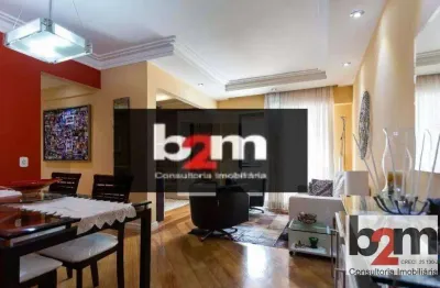 Apartamento com 2 dorms sala ampliada,1 suíte com 1 vaga, 75 m² - venda por r$ 850.000 ou aluguel por r$ 6.380/mês - vila são francisco - são paulo/sp
