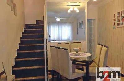 Casa com 2 dormitórios com 2 vagas à venda, 120 m² por r$ 630.000 - vila são francisco - são paulo/sp