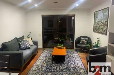 Apartamento com 3 dormitórios para alugar, 120 m² por r$ 7.350/mês - vila são francisco - são paulo/sp