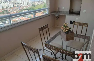 Apartamento com terraço gourmet,lazer de clube em excelente localização à venda, 84 m² por r$ 850.000 - jaguaré - são paulo/sp