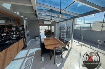 Cobertura com 3 dormitórios à venda, 140 m² por r$ 1.480.000,00 - vila são francisco - são paulo/sp