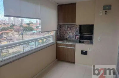 Apartamento com 2 dormitórios sala estendida,terraço gourmet,lazer de clube à venda, 84 m² por r$ 850.000 - jaguaré - são paulo/sp