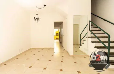 Sobrado com 3 dormitórios para alugar, 140 m² por r$ 5.937,00/mês - vila são francisco - são paulo/sp