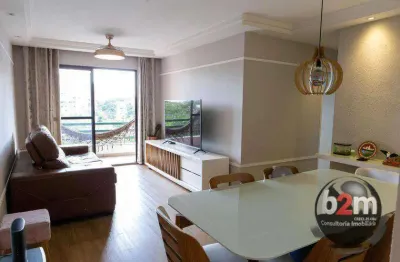 Apartamento com 3 dormitórios à venda, 92 m² por R$ 815.000,00 - Vila São Francisco - São Paulo/SP