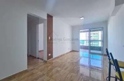 Apartamento para venda em praia grande, canto do forte, 2 dormitórios, 1 suíte, 1 vaga