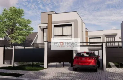 Casa em condomínio fechado com 3 quartos à venda na Rua Elizabeth Jane Brown, 25, Uberaba, Curitiba