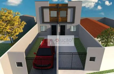 Sobrado com 2 dormitórios à venda, 58 m² por R$ 370.000,00 - Sítio Cercado - Curitiba/PR