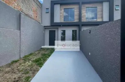 Sobrado com 3 dormitórios à venda por r$ 530.000 - sítio cercado - curitiba/pr