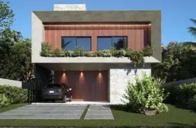 Casa para Venda em Camaçari, Alphaville (Abrantes), 4 dormitórios, 4 suítes, 1 banheiro, 4 vagas