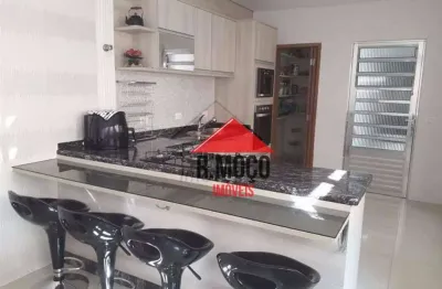 Sobrado com 3 dormitórios à venda, 220 m² por r$ 860.000,00 - vila guilhermina - são paulo/sp