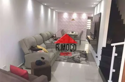 Sobrado com 3 dormitórios à venda, 131 m² por r$ 830.000,00 - cidade patriarca - são paulo/sp