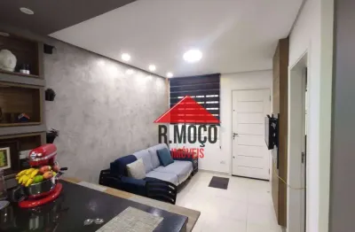Apartamento com 2 quartos semi-mobiliado com 01 vaga de garagem à venda, 33 m² por r$ 310.000 - vila guilhermina - são paulo/sp
