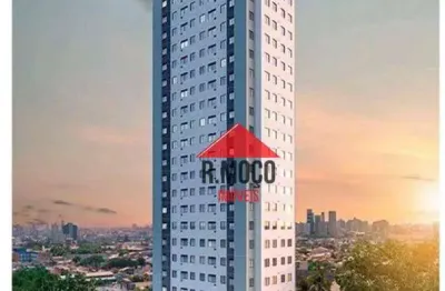 Apartamento com 2 dormitórios e 1 vaga a 400 metros do metrô, à venda, 34 m² por r$ 275.000 - cidade antônio estevão de carvalho - são paulo/sp
