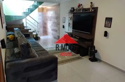 Sobrado com 3 dormitórios, sendo 1 suíte e 4 vagas, à venda, 247 m² por r$ 990.000 - vila laís - são paulo/sp
